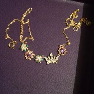 J.Estina tiara necklace